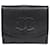 Chanel Logo CC Black Leather  ref.1122325
