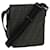 FENDI Zucca Canvas Umhängetasche Schwarz Braun Auth yk9104  ref.1122406