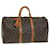 Louis Vuitton-Monogramm Keepall 50 Boston Bag M.41426 LV Auth 57962 Leinwand  ref.1122413