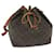 LOUIS VUITTON Monogram Petit Noe Shoulder Bag M42226 LV Auth 58552 Cloth  ref.1122441