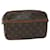 Louis Vuitton Monogram Compiegne 23 Clutch Bag M51847 LV Auth bs8779 Cloth  ref.1122481
