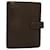 LOUIS VUITTON Taiga Agenda MM Tagesplaner Cover Grizzly R20426 LV Auth ar10673 Leder  ref.1122531