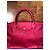 Borsa Longchamp in pelle rosa fucsia collezione Pliage Argento Fuschia - vista 19