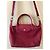 Borsa Longchamp in pelle rosa fucsia collezione Pliage Argento Fuschia - vista 3