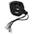 Roberto Cavalli Black Leather Macrame Braided Tie Women's Wide Waist BELT  ref.1122912
