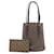 Louis Vuitton Damier Ebene Marais Bucket Bag N42240 Brown Cloth  ref.1123201
