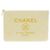 Chanel Raffia-Deauville-Clutch A80117/22 Gelb