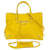 Balenciaga Papier A6 Zip Around Tote Bag 370926.0 Yellow Leather  ref.1123216