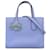 Gucci GG Ribbon Tote Bag 443089 Blue Leather  ref.1123222