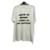 Off White OFF-WHITE T-Shirts T.Internationale L Baumwolle Weiß  ref.1123344