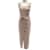 NANUSHKA  Dresses T.International S Polyester Pink  ref.1123366