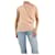 Céline Peach sleeveless silk top - size UK 10 Pink  ref.1123387