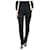 Céline Pantalon tailleur noir - taille UK 8 Laine  ref.1123391