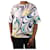 Emilio Pucci Pink swirly printed t-shirt - size L Cotton  ref.1123394