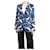 Ralph Lauren Blazer azul com estampa tie-dye - tamanho Reino Unido 10 Seda  ref.1123446