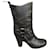 Chloé p short boots 37,5 Black Leather  ref.1123460