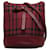 Burberry - Sac seau à carreaux rouge Haymarket Toile Tissu  ref.1123482