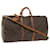 Louis Vuitton Keepall Bandouliere 55 Brown Cloth  ref.1123621