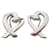 Tiffany & Co Loving heart Silvery Silver  ref.1124039
