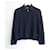 Loro Piana Beau Rivage knit bomber jacket Navy blue Silk  ref.1124278