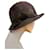 Autre Marque Hats Dark brown Wool  ref.1124506