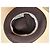 Autre Marque Cappello in feltro marrone con fiocco in velluto House H.T.B Manufactur Marrone scuro - vista 5