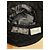 Autre Marque Cappello in velluto nero Sandra Philipps England - vista 5