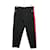 Moncler Pantalones Negro Roja Algodón  ref.1124510