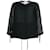 Chanel Black Semitransparent Blouse Polyester  ref.1124599