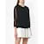 Chanel Schwarze halbtransparente Bluse  - Ansicht 3