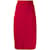 Céline Red Knitted Skirt Viscose  ref.1124614
