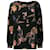 Gianni Versace Blumenbluse aus Seide Mehrfarben  ref.1124618