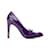 Zapatos de tacón de charol morado de Gucci Púrpura  ref.1124645