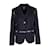 DKNY Jacket With Faux Leather Trimmings Black  ref.1124653