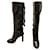 Céline Celine high boots Black Leather  ref.1124701