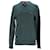 Tommy Hilfiger Suéter masculino Pima algodão caxemira com decote em V Verde  ref.1124739