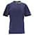 Tommy Hilfiger Herren-T-Shirt mit hohem Kragen Marineblau Baumwolle  ref.1124749