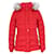 Tommy Hilfiger Womens Down Padded Regular Fit Jacket in Red Polyester  ref.1124771