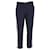 Pantaloni chino essenziali in twill di cotone riciclato Tommy Hilfiger da donna in cotone blu navy  ref.1124822