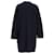 Tommy Hilfiger Womens Boiled Wool Coat Navy blue  ref.1124828