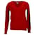 Tommy Hilfiger Womens Regular Fit Jumper Red Wool  ref.1124861