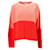 Tommy Hilfiger Pull colour block en coton biologique pour femme Orange  ref.1124870
