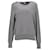 Tommy Hilfiger Womens Relaxed Fit Jumper in Grey Cashmere Wool  ref.1124907