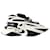 Unicorn Sneakers - Balmain - Leather - Black/ White Pony-style calfskin  ref.1124940