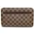 Louis Vuitton Damier Ebene Pochette Saint Louis N51993 Brown Cloth  ref.1124997