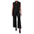 Brunello Cucinelli Black sleeveless jumpsuit - size M Wool  ref.1125015