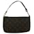 Louis Vuitton Pochette Accessoire Marrom Lona  ref.1125312