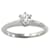 Tiffany & Co Solitaire Silber Platin  ref.1125316
