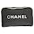 Timeless Chanel Preto Lona  ref.1125322