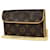 Louis Vuitton Pochette Florentine Brown Cloth  ref.1125459